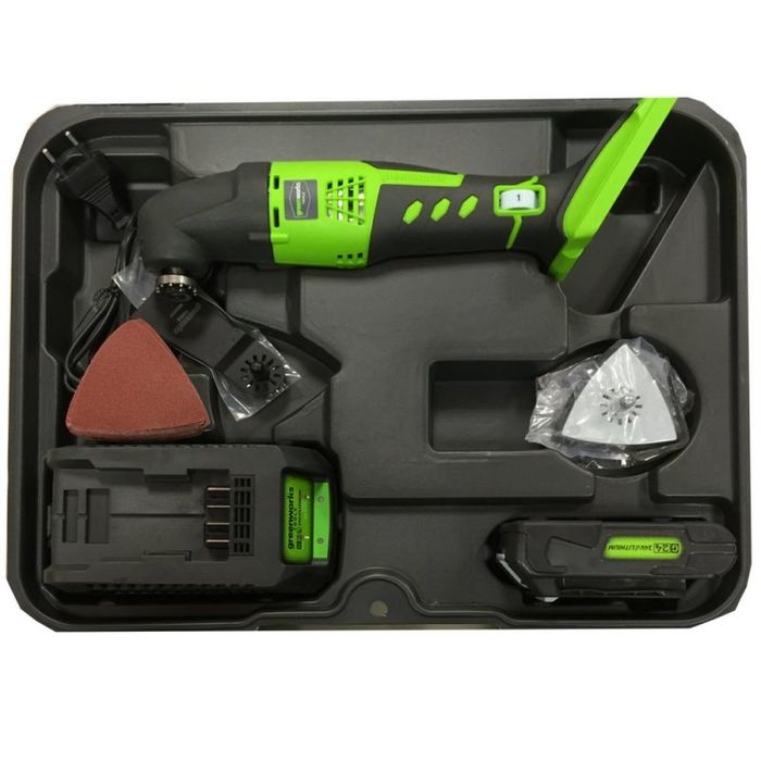 Greenworks Akumulatorowe Urządzenie Multi-Tool 24V + Akumulator 2Ah + Ładowarka (3600207)