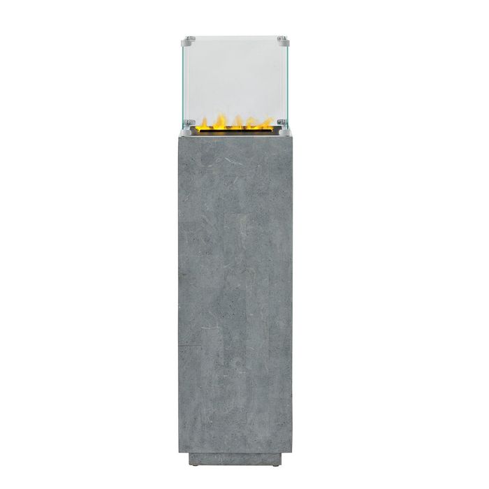 Dimplex kominek elektryczny 3D Isola Stone grey