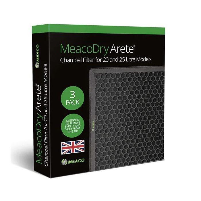 Meaco Filtr z aktywnym węglem do Arete One 20 / 25L - 3 szt.