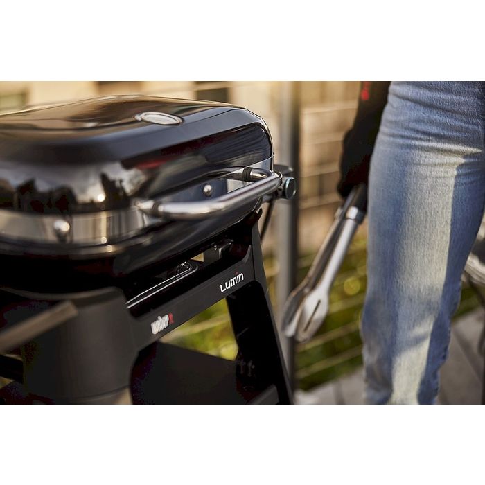 Grill elektryczny Weber Lumin Compact czarny (91010979)