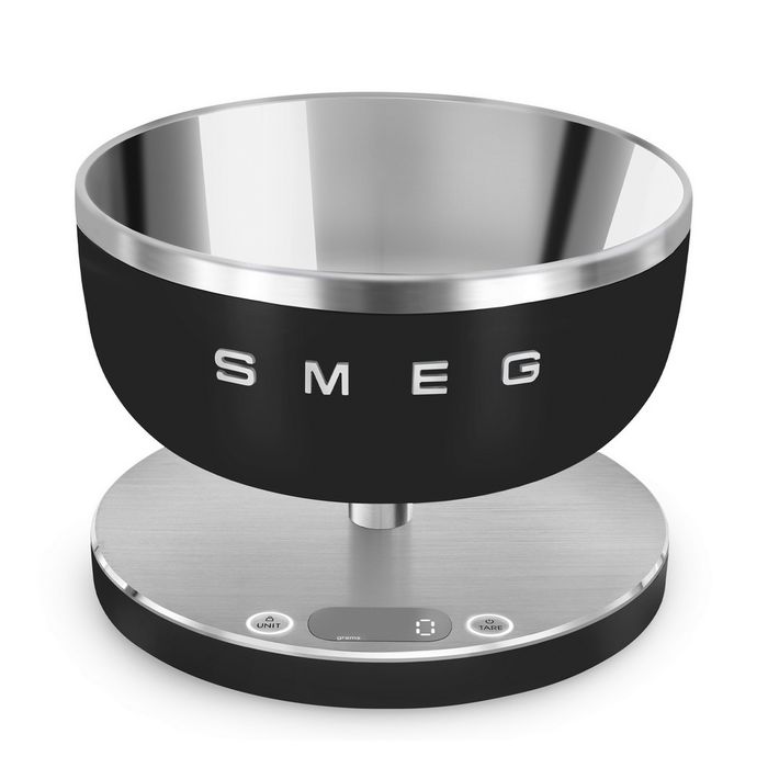 Cyfrowa waga kuchenna Czarny Smeg (KSC01BLMWW)