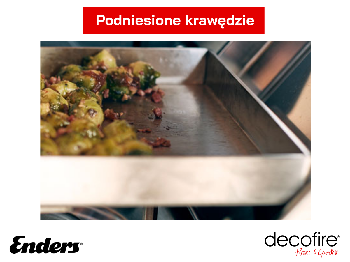 Brytfanna grillowa Enders z podniesionymi krawędziami
