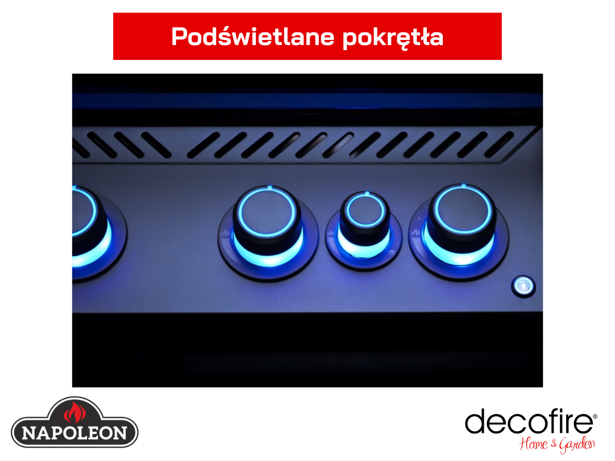 Pokrętła LED z funkcją SafetyGlow™