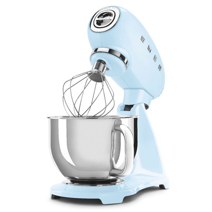 Mikser planetarny 50's style Pastelowy błękit 4,8L Smeg (SMF03PBEU)