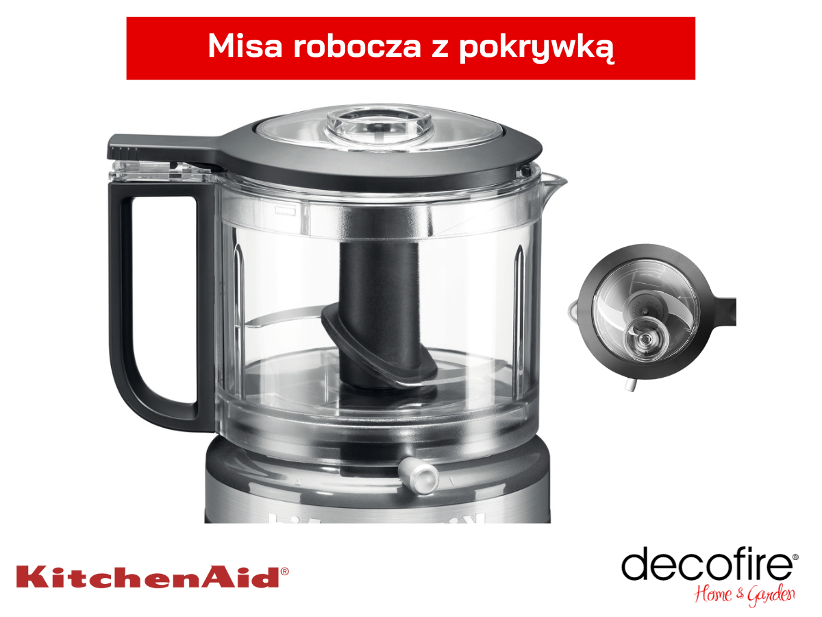 Misa robocza o pojemności 830 ml z pokrywką