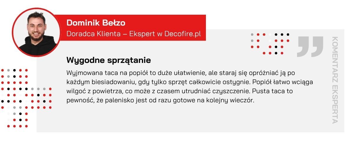 W jaki sposób dbać o urządzenie i usuwać z niego popiół? Rada eksperta