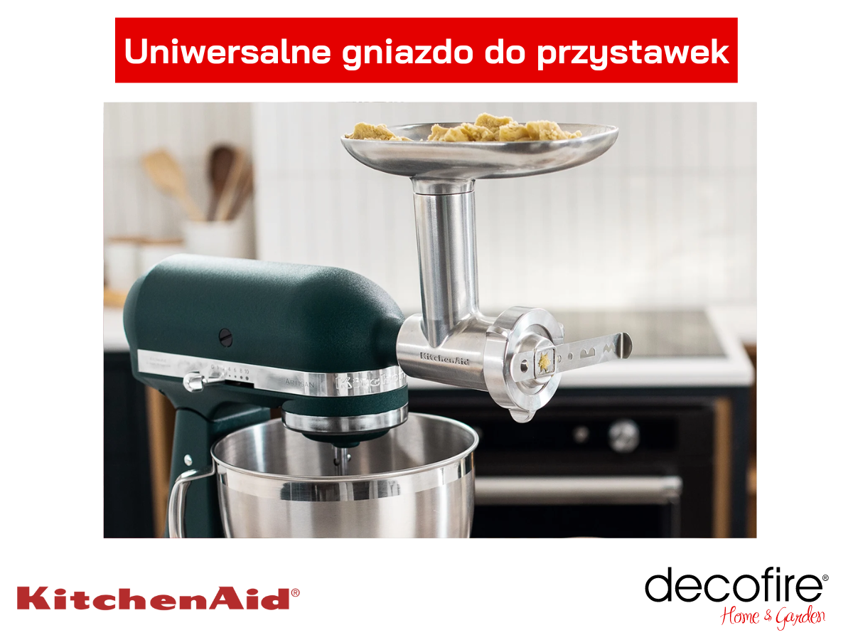Uniwersalne gniazdo na dodatkowe przystawki model Mikser Artisan 5 Pebbled Palm 4,8 l KitchenAid