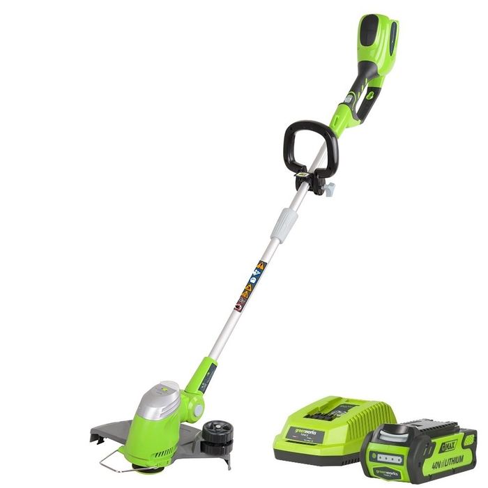 GreenWorks Akumulatorowa Podkaszarka G-MAX 40 V Zestaw – Bateria 2Ah + Ładowarka (21107VA)