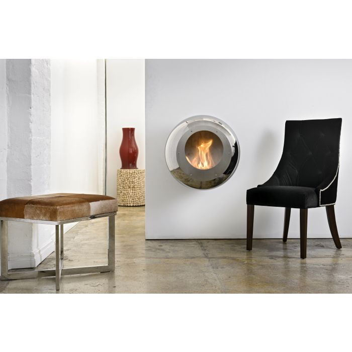 Biokominek Cocoon Vellum Stainless Steel