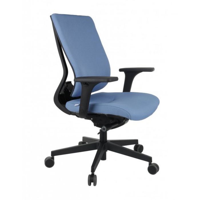 Grospol Fotel biurowy MaxPro BT chrome tkanina Omega - 8 kolorów