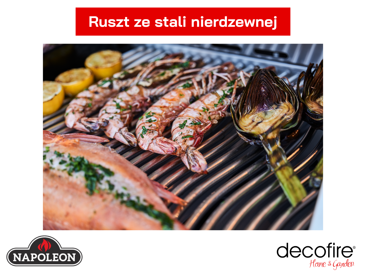 Stalowy ruszt Wave