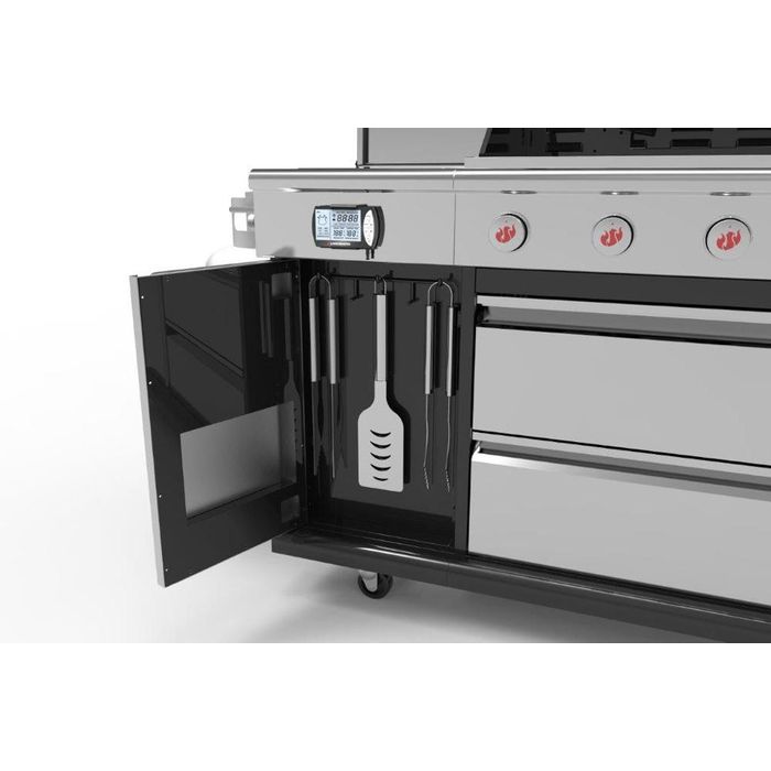 Grill gazowy Landmann Triton maxX PTS+ 6.1+ z palnikiem bocznym (12973)