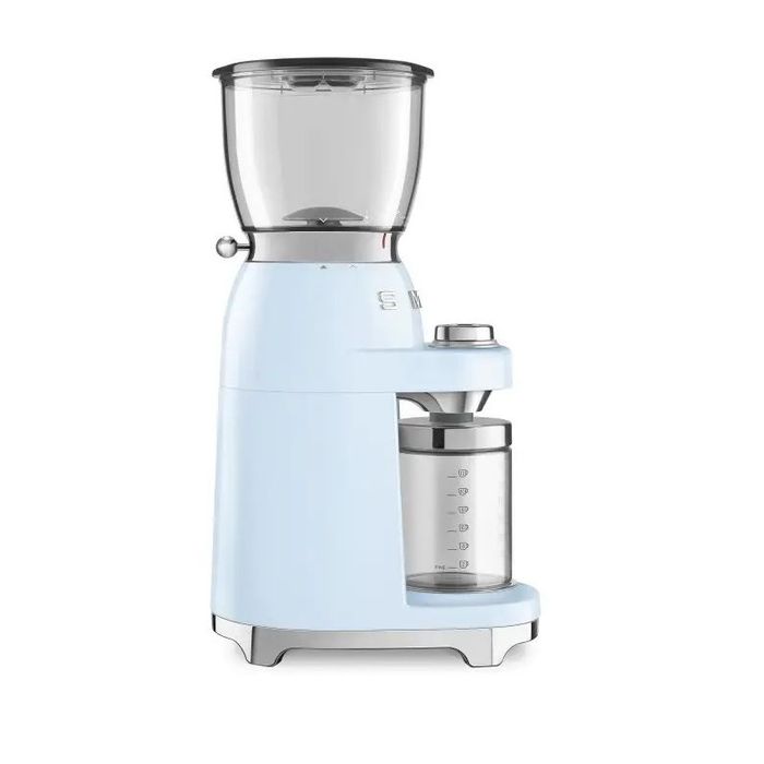 Elektryczny młynek do kawy 50's style Pastelowy błękit Smeg (CGF01PBEU)