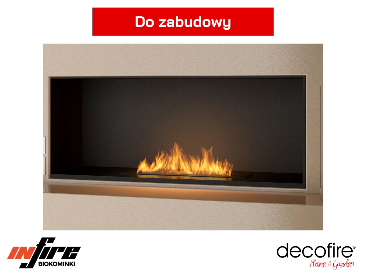 Palnik Infire Black Burner 600 Slim Line – idealny do zabudowy