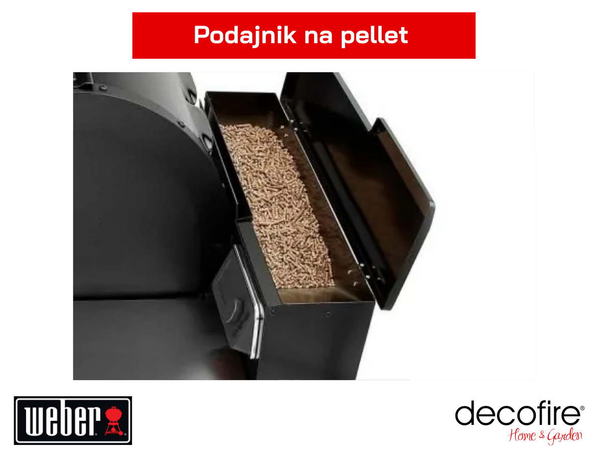 SmokeFire EX4 GBS Grill na Pellet - Czarny